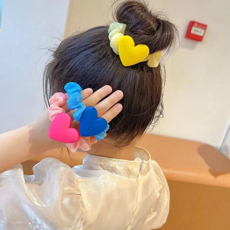 Elegant Multicolor Silk Hair Scrunchies Elegant Multicolor Silk Hair Scrunchies