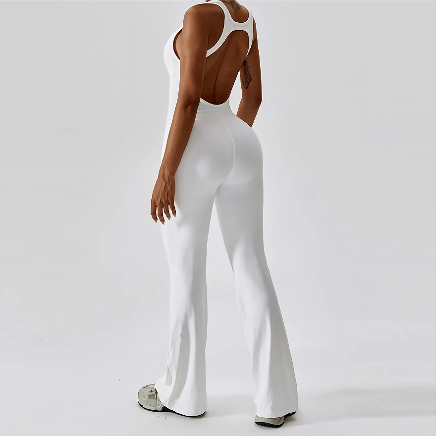White (Racerback Cutout)