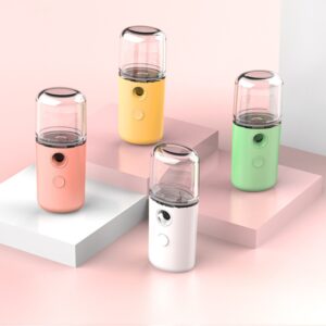 Portable Mini Nano Face Steamer & USB Rechargeable Humidifier