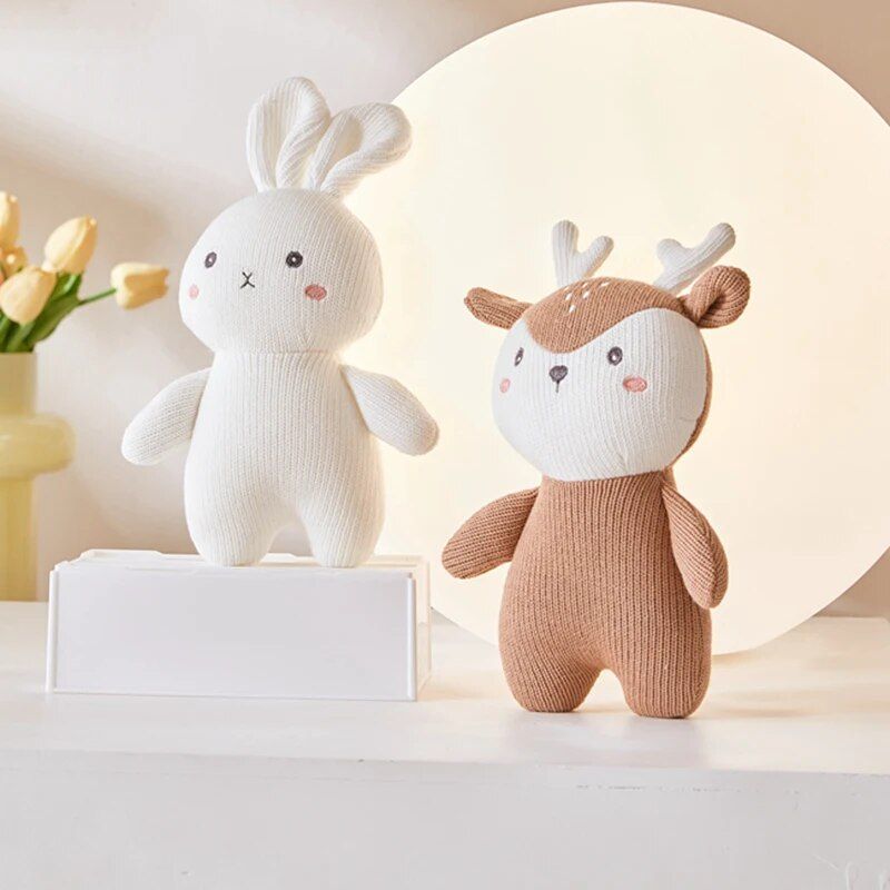 Cute Cotton Rope Cartoon Animals Stuffed Toys - Image 3
