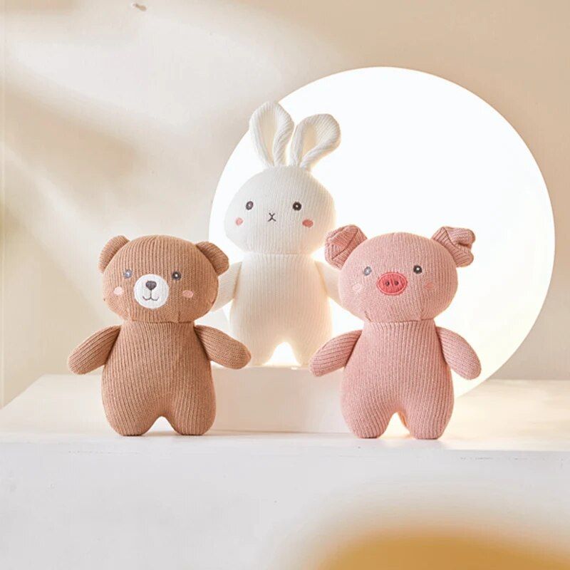 Cute Cotton Rope Cartoon Animals Stuffed Toys - Image 5