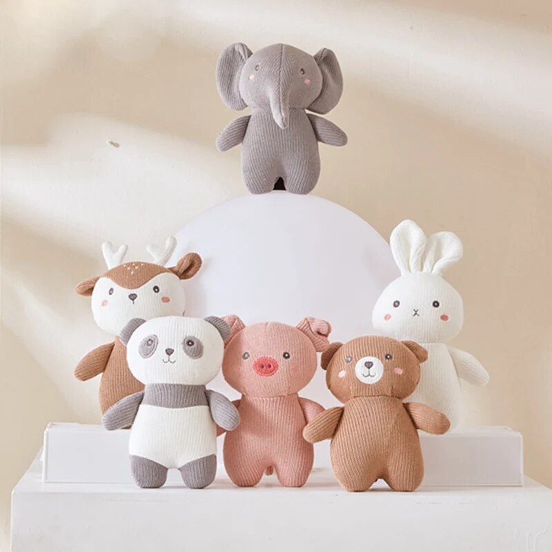 Cute Cotton Rope Cartoon Animals Stuffed Toys - Image 2