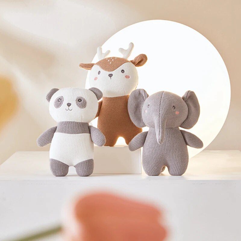 Cute Cotton Rope Cartoon Animals Stuffed Toys - Image 4