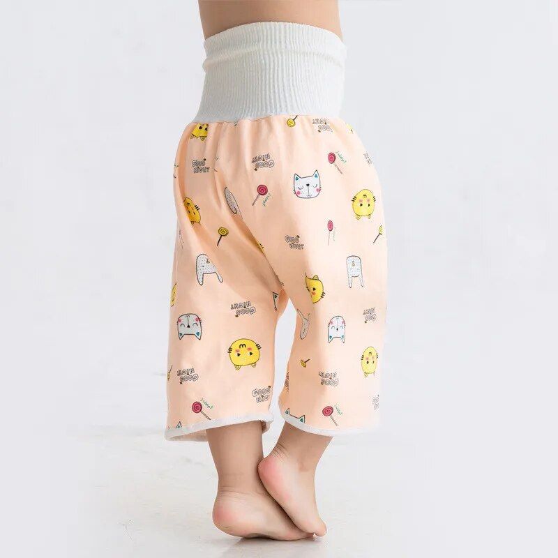 Multi-Use Waterproof Baby Training Pants - Leak-Proof, Reusable Cotton Diapers - Image 5