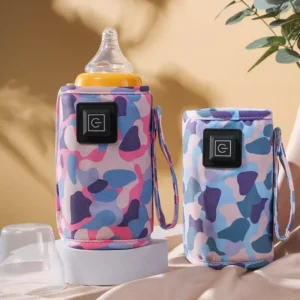 USB Portable Adjustable Temperature Bottle Warmer Bag for Baby
