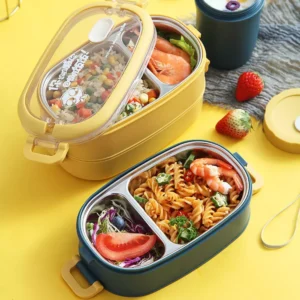 Multi-Layer Stainless Steel 304 Thermal Insulated Lunch Box