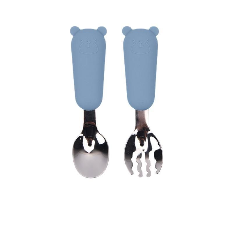 Spoon & Fork Blue