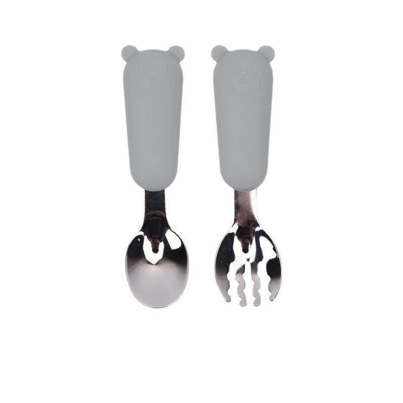 Spoon & Fork Gray