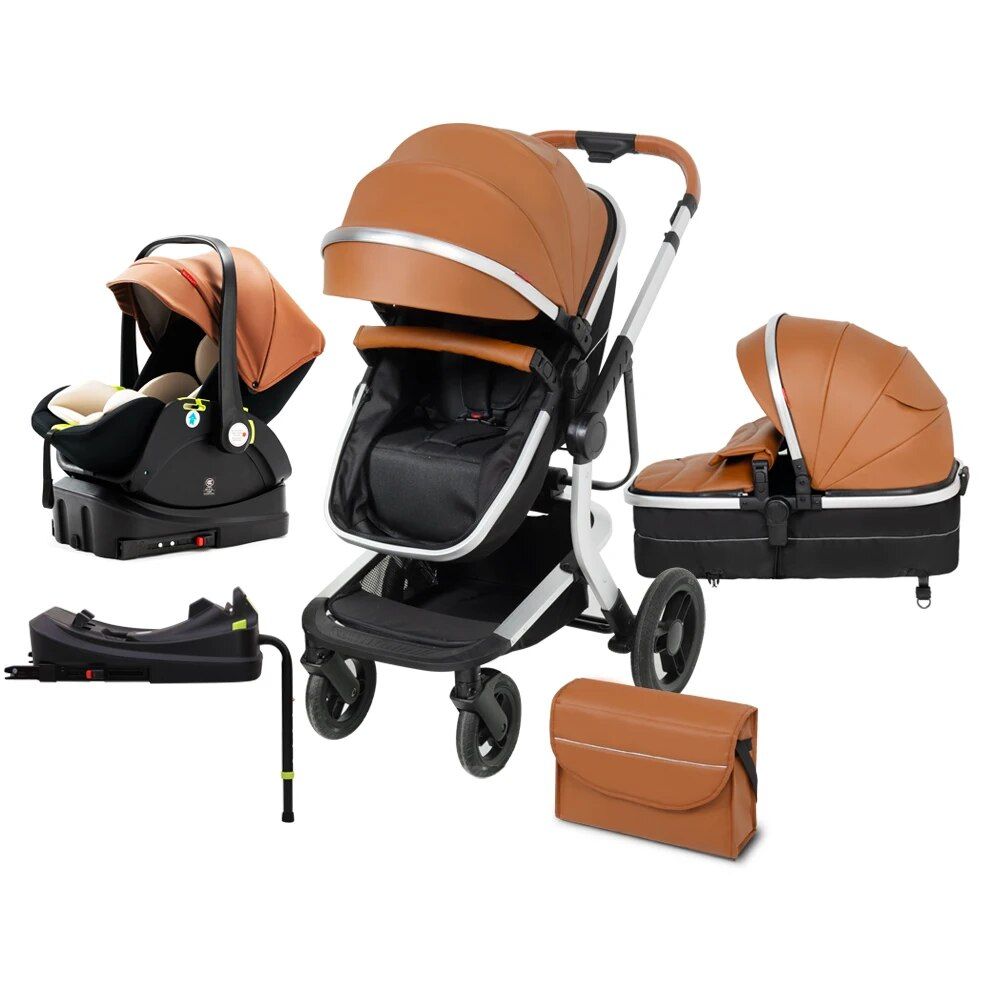 5-in-1 High Landscape Travel System Stroller - Image 2