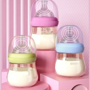 Safe & Fun Cartoon-Themed Baby Feeding Bottle - 120ml, BPA-Free PPSU