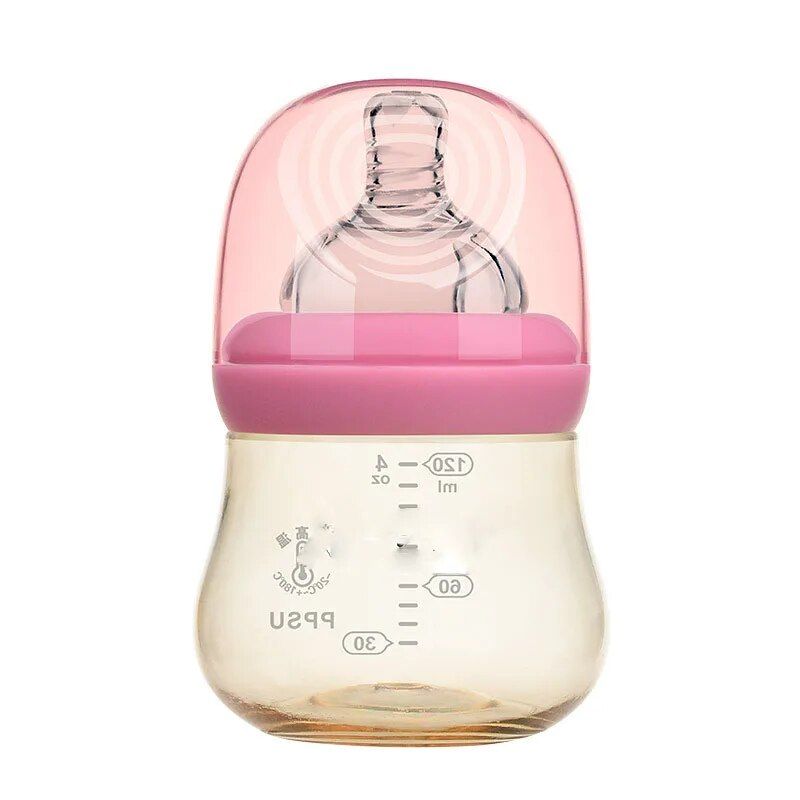 Safe & Fun Cartoon-Themed Baby Feeding Bottle - 120ml, BPA-Free PPSU - Image 7