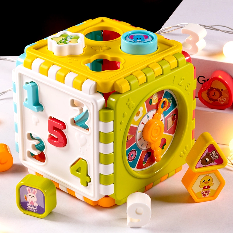 Shape Sorting Activity Cube: A Montessori Toddler's Delight - Image 5