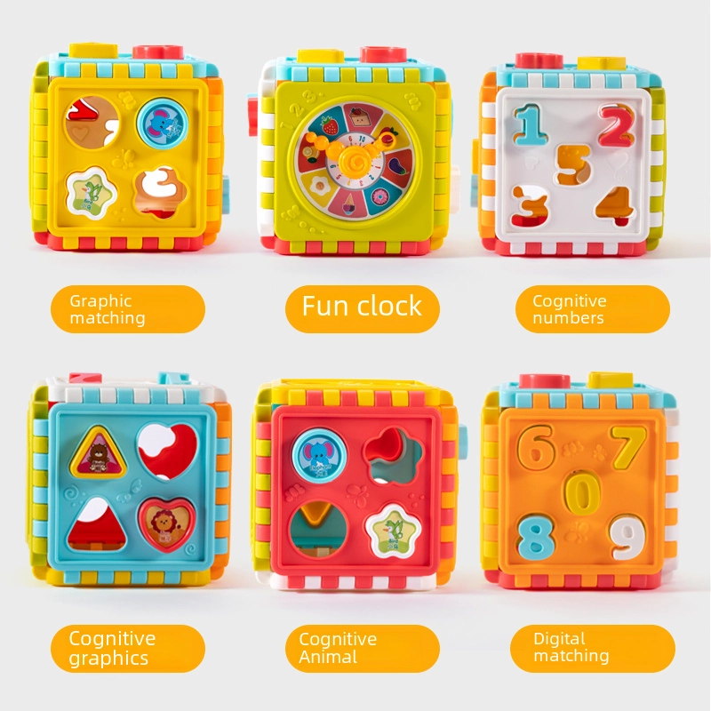 Shape Sorting Activity Cube: A Montessori Toddler's Delight - Image 4