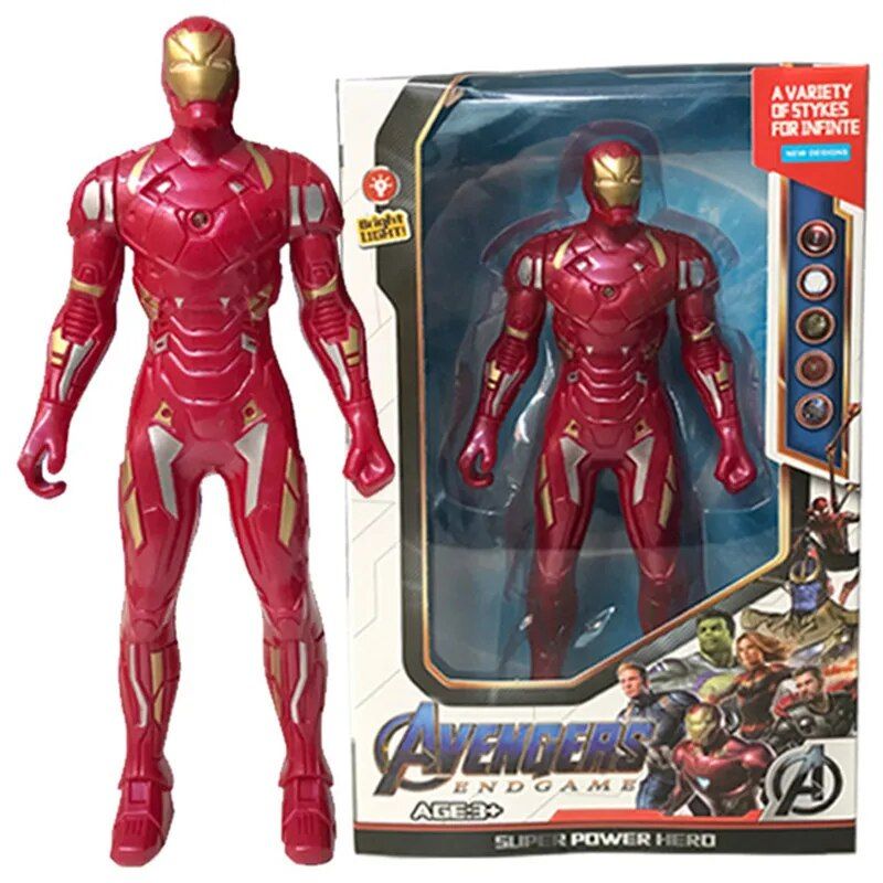 17cm Animated Superhero Action Figure - Luminous, Articulated, Collectible - Image 6