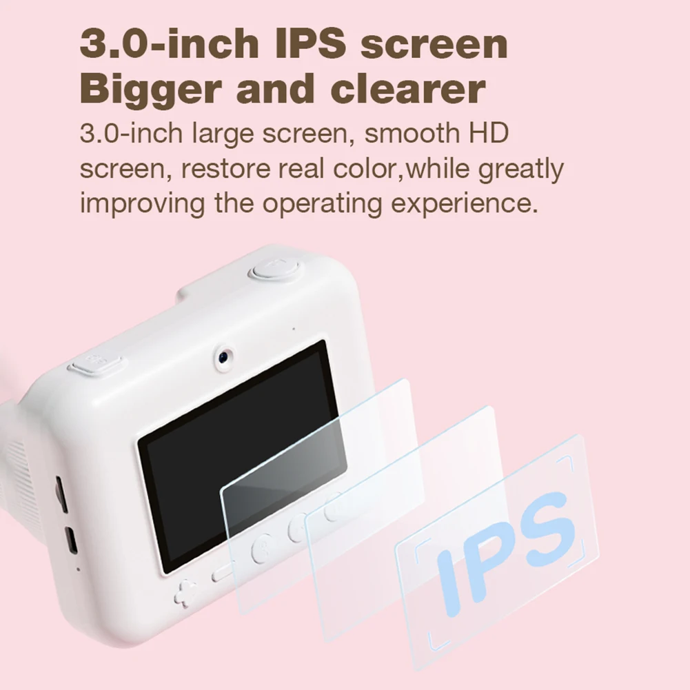 Kids Instant Print Camera | 3.0 Inch HD Screen | 48MP - Image 6