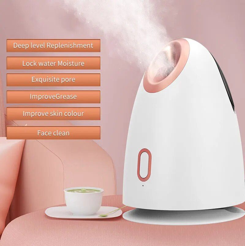 Advanced Facial Steamer & Skin Rejuvenator with Ultrasonic Scrubber - Image 4