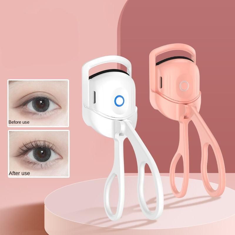 Portable Electric Eyelash Curler with Long-Lasting Thermal Comb - Image 2