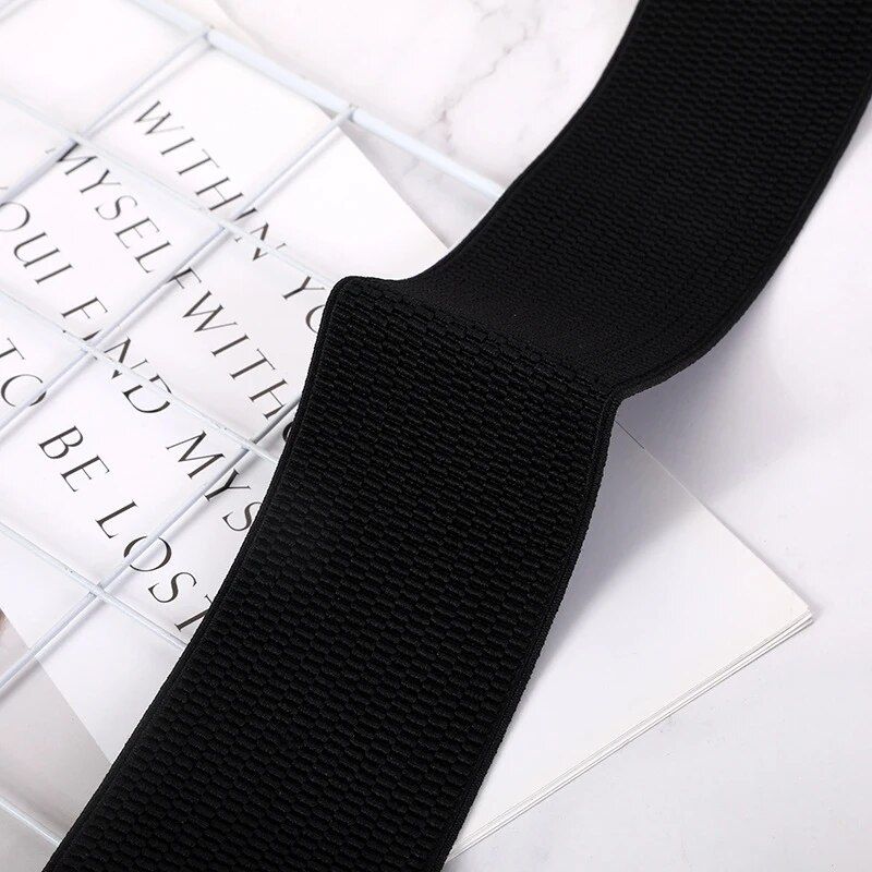 Chic Heart Buckle Wide Belt - Image 6