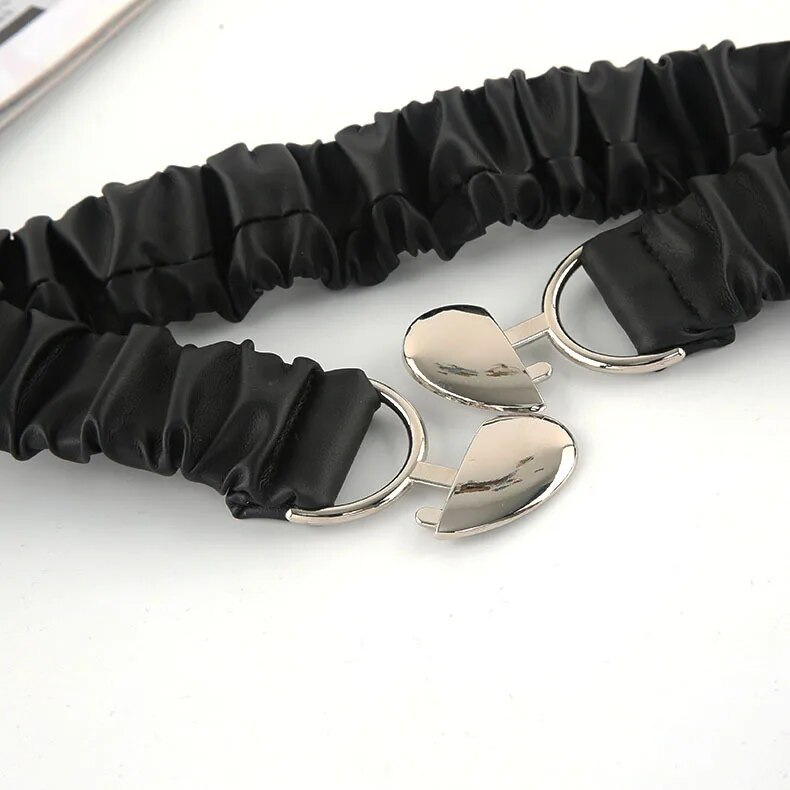 Adjustable Elastic Heart Waist Belt for Women - Image 5