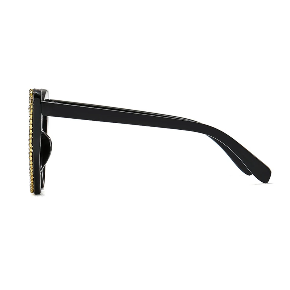 Rhinestone Heart-Shaped Cat Eye Sunglasses - Image 6