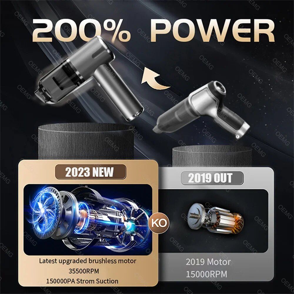 Car Vacuum Cleaner 120000PA - Image 7