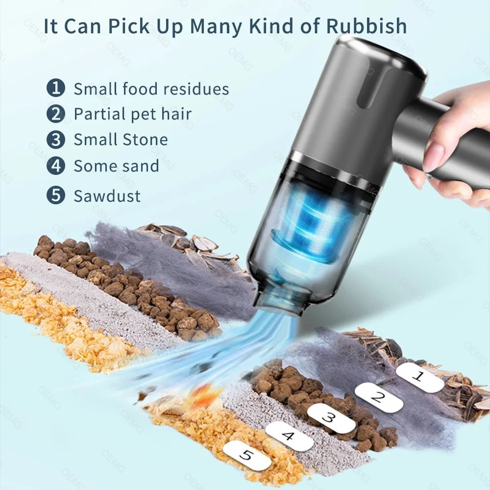 Car Vacuum Cleaner 120000PA - Image 6